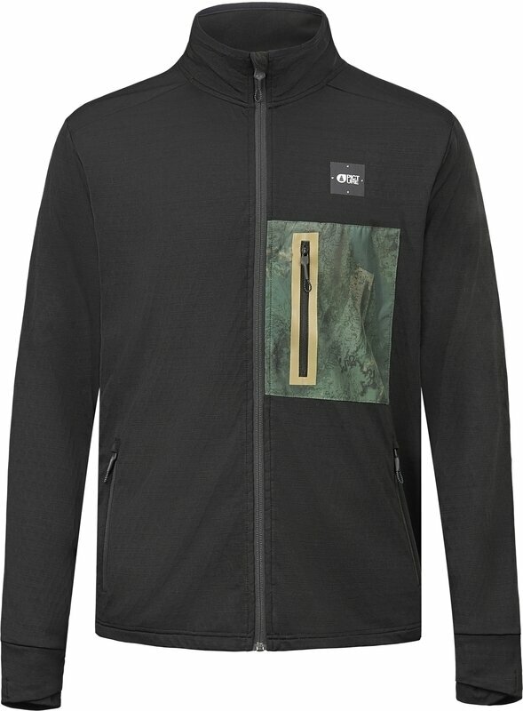 Bluza outdoorowa Picture Bake Grid FZ Tech Fleece Black S Bluza outdoorowa