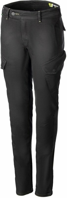 Motoristične jeans hlače Alpinestars Caliber Women's Tech Riding Pants Anthracite 26 Motoristične jeans hlače