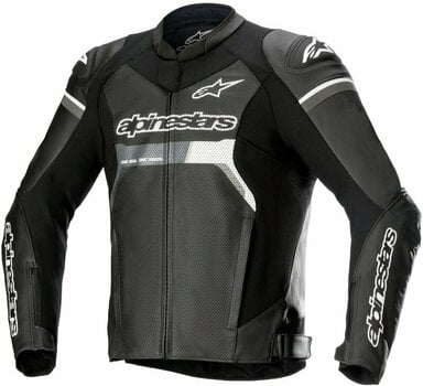 Giacca di pelle Alpinestars GP Force Airflow Leather Jacket Black 50 Giacca di pelle - 1