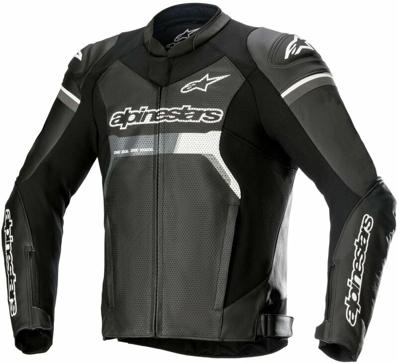 Kožená bunda Alpinestars GP Force Airflow Leather Jacket Black 58 Kožená bunda