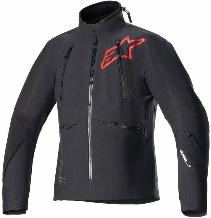 Kangastakki Alpinestars Hyde XT Drystar XF Jacket Black/Bright Red 3XL Kangastakki