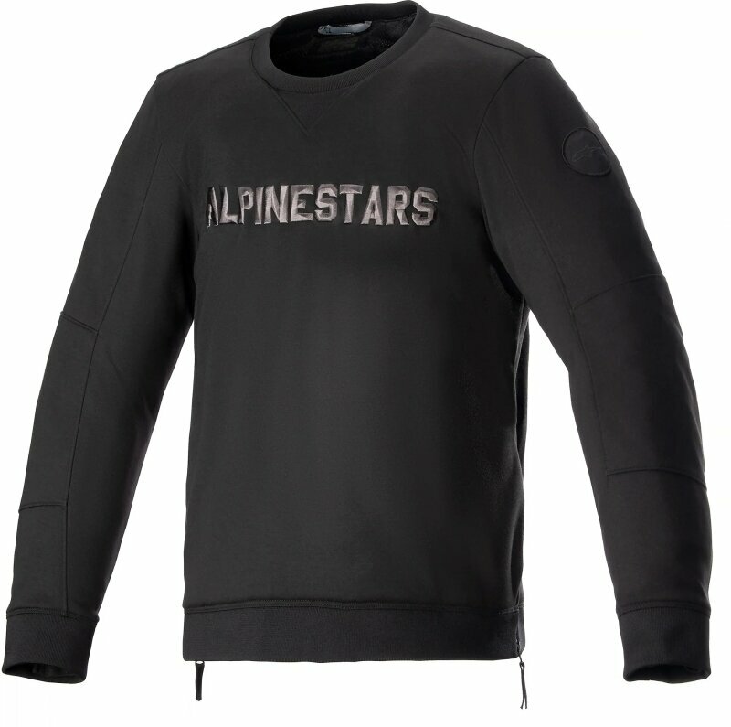 Tekstilna jakna Alpinestars Legit Crew Fleece Black/Cool Gray S Tekstilna jakna