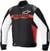 Blouson textile Alpinestars Monza-Sport Jacket Black/Bright Red/White S Blouson textile