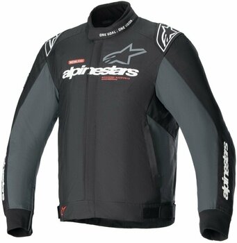 Textildzseki Alpinestars Monza-Sport Jacket Black/Tar Gray 3XL Textildzseki - 1