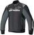 Casaco têxtil Alpinestars Monza-Sport Jacket Black/Tar Gray 2XL Casaco têxtil