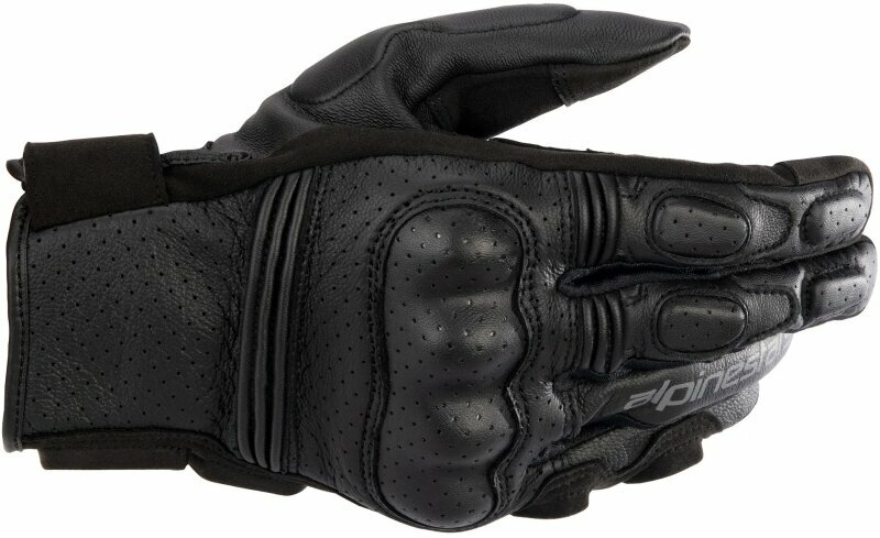 Motorradhandschuhe Alpinestars Phenom Leather Air Gloves Black/Black L Motorradhandschuhe