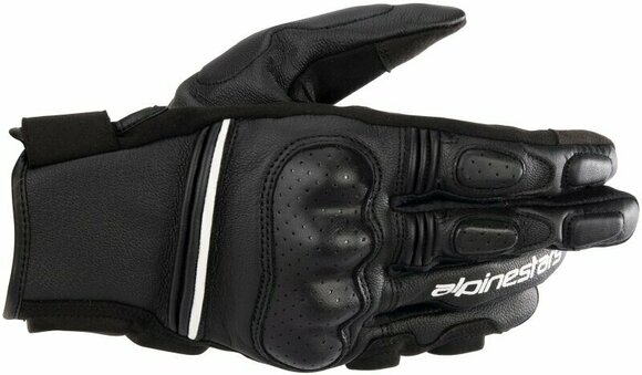 Moottoripyöräilijän käsineet Alpinestars Phenom Leather Gloves Black/White M Moottoripyöräilijän käsineet - 1