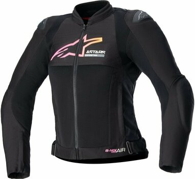 Textilní bunda Alpinestars Stella SMX Air Jacket Black/Yellow/Pink M Textilní bunda - 1