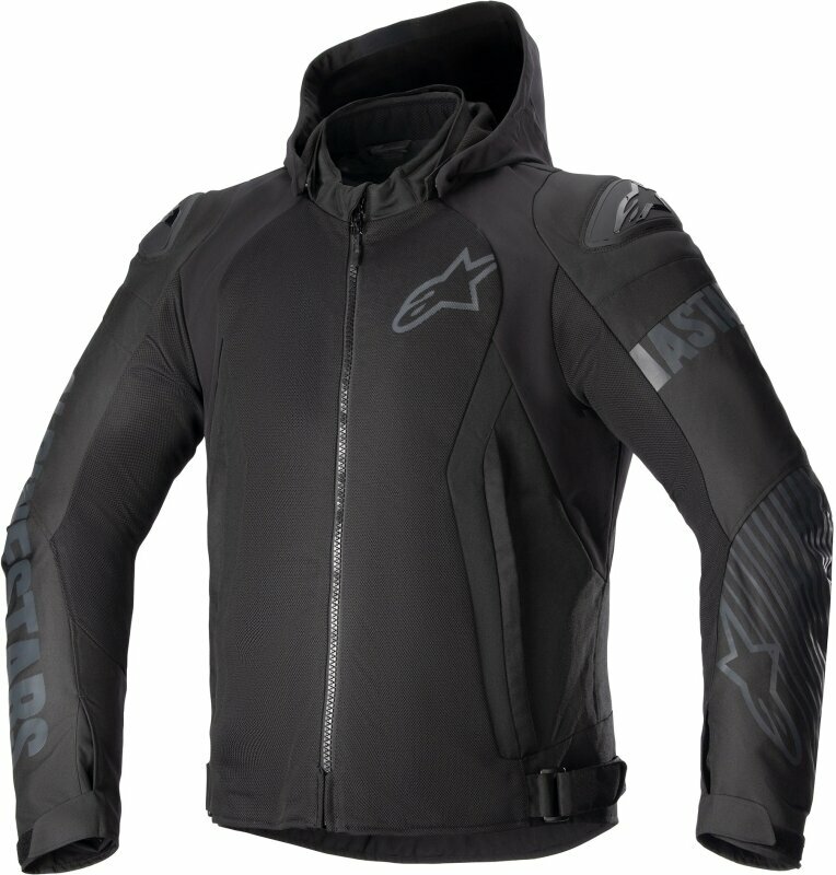 Casaco têxtil Alpinestars Zaca Air Jacket Black/Black 3XL Casaco têxtil