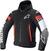 Textiele jas Alpinestars Zaca Air Jacket Black/White/Red Fluo 4XL Textiele jas