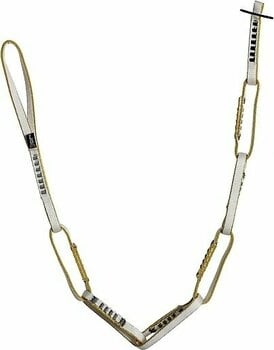 Safety Gear for Climbing Singing Rock Loop Chain Daisy Chain White/Yellow - 1