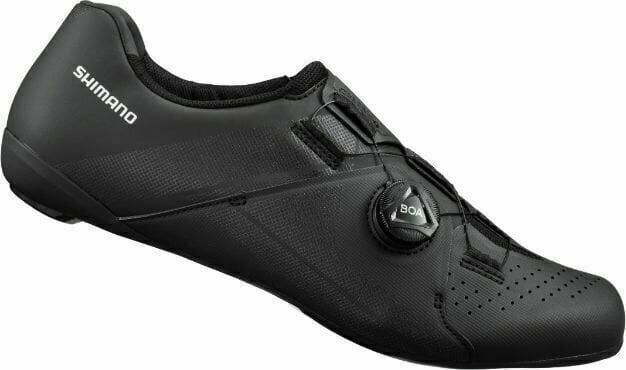 Chaussures de cyclisme pour hommes Shimano SH-RC300 Road Black 41 Chaussures de cyclisme pour hommes