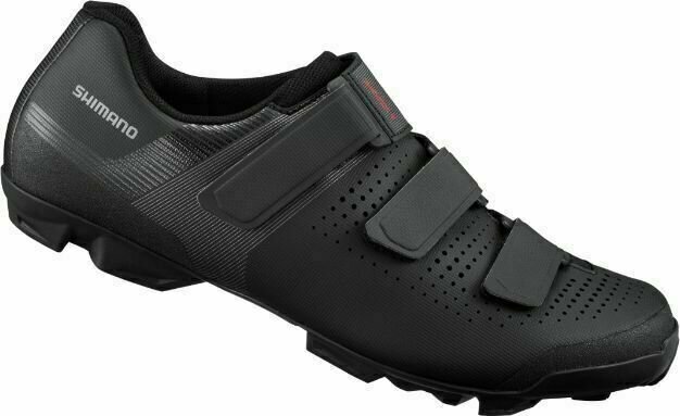 Chaussures de cyclisme pour hommes Shimano SH-XC100 MTB Black 41 Chaussures de cyclisme pour hommes