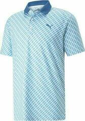 Polo majice Puma Mattr Pineapples Lake Blue XS Lake Blue S Polo majice