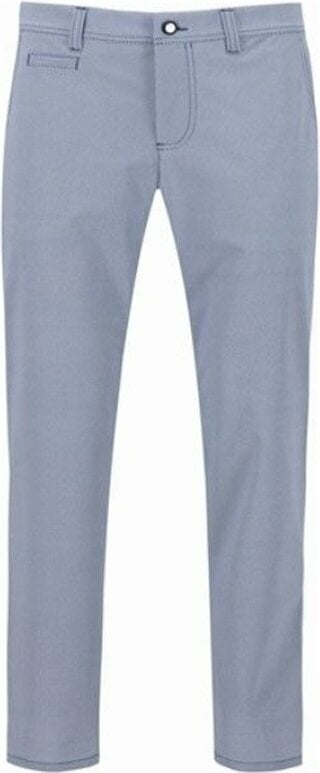 Calças impermeáveis Alberto Rookie Revolutional Print Waterrepellent Mens Trousers Light Blue 52