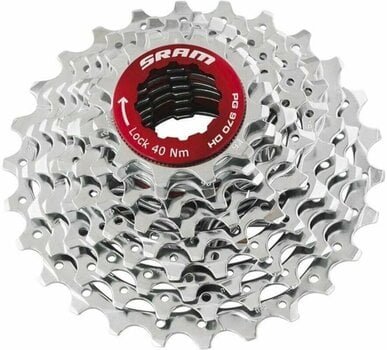 Cassette SRAM PG-970 9-Speed 34T 11-34T Silver/Red - 1