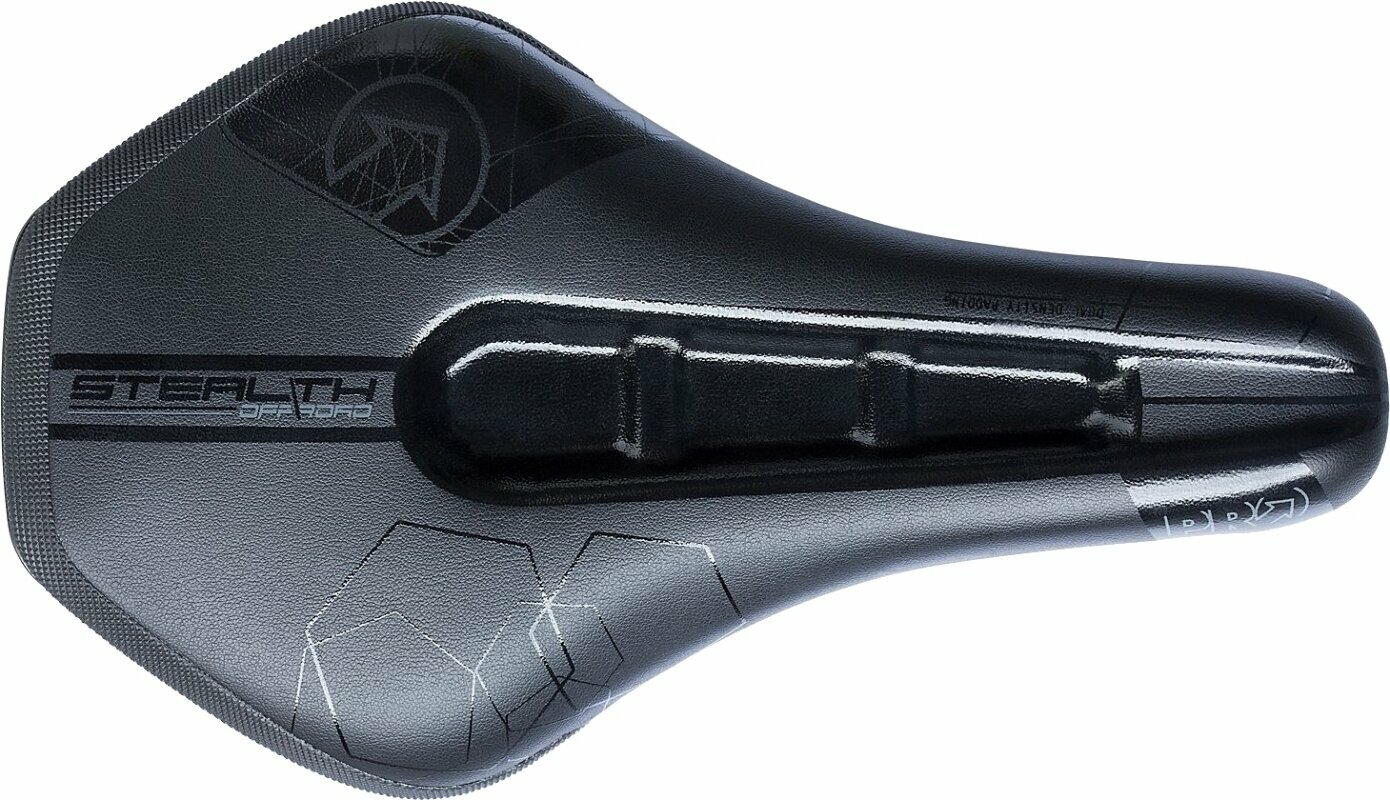 Sella PRO Stealth Offroad Saddle Black Carbon/Stainless Steel Sella