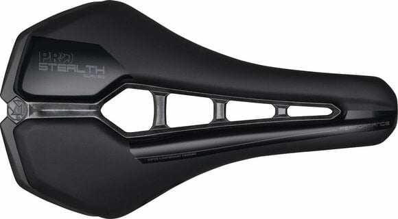Fahrradsattel PRO Stealth Curved Performance Black Rostfreier Stahl Fahrradsattel (Nur ausgepackt) - 1
