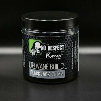 Boilies imbevute No Respect Black Fish 150 g 20 mm Black Jack Boilies imbevute - 1