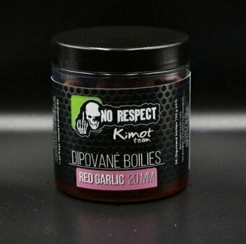 Boilies imbevute No Respect Pikant 150 g 20 mm Red Garlic Boilies imbevute - 1