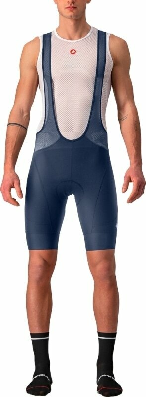 Biciklističke hlače i kratke hlače Castelli Endurance 3 Bibshort Belgian Blue M Biciklističke hlače i kratke hlače