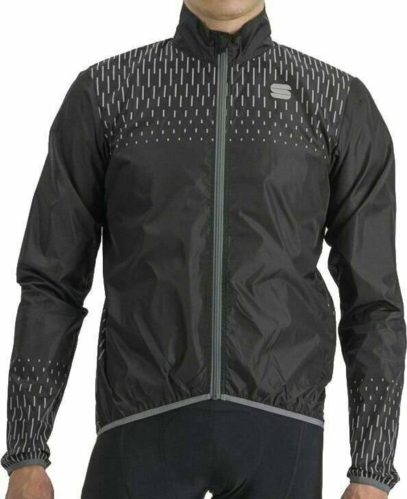 Giacca da ciclismo, gilet Sportful Reflex Jacket Black L Giacca