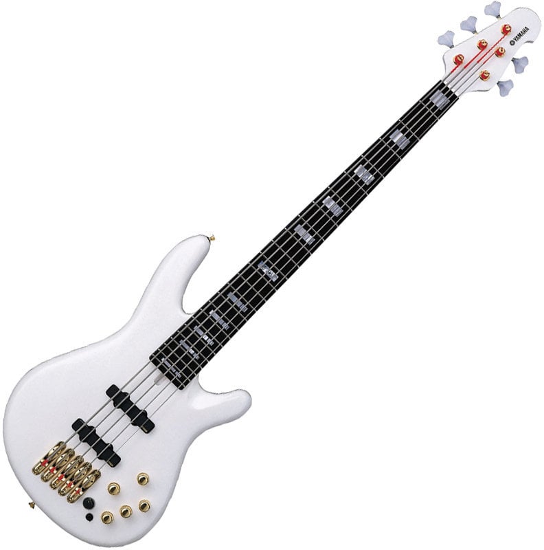 5-saitiger E-Bass, 5-Saiter E-Bass Yamaha BBNEII Weiß