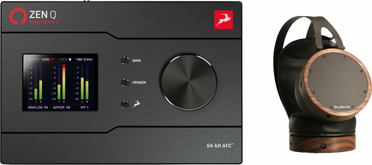Thunderbolt audio převodník - zvuková karta Antelope Audio Zen Q Synergy Core SET
