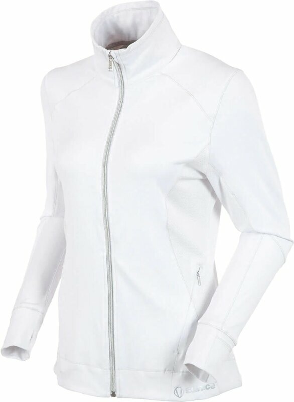 Jakke Sunice Womens Elena Ultralight Stretch Thermal Layers Jacket Pure White XS