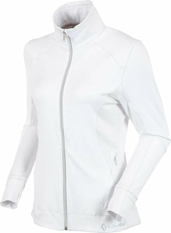 яке Sunice Womens Elena Ultralight Stretch Thermal Layers Jacket Pure White M