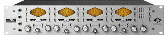 Mikrofonní předzesilovač Universal Audio 4-710d + UAD-2 Quad Mikrofonní předzesilovač - 1