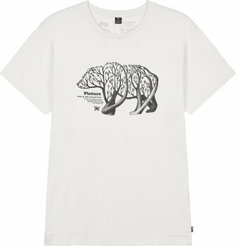 Outdoorové tričko Picture D&S Bear Branch Tee Natural White M Tričko - 1