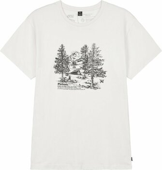 Majica na otvorenom Picture D&S Wootent Tee Natural White S Majica - 1