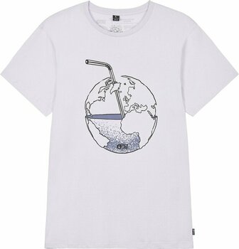 T-shirt outdoor Picture CC Straworld Tee Misty Lilac XL T-shirt - 1