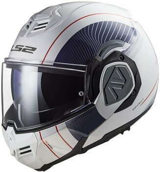 Helmet LS2 FF906 Advant Cooper White Blue S Helmet - 1