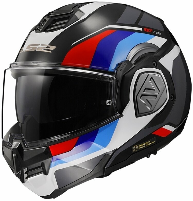 Helm LS2 FF906 Advant Sport Black Blue Red M Helm