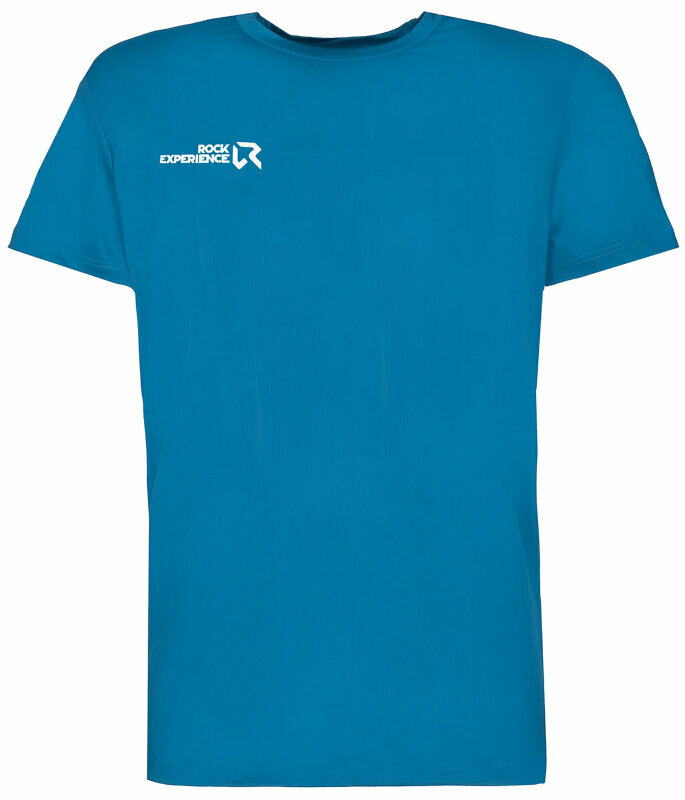 Maglietta outdoor Rock Experience Ambition SS Man T-Shirt Moroccan Blue XL Maglietta