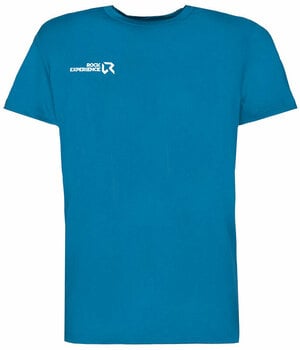 Ulkoilu t-paita Rock Experience Ambition SS Man T-Shirt Moroccan Blue XL T-paita - 1