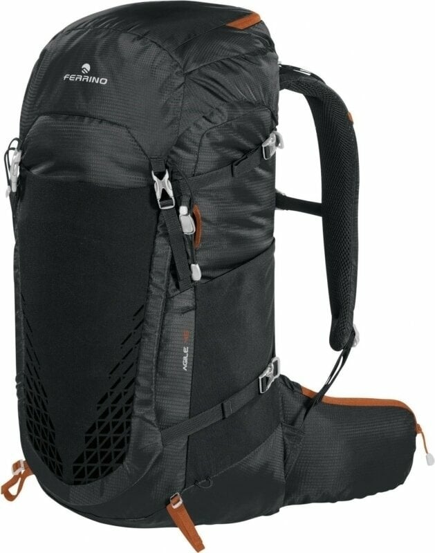 Outdoor Backpack Ferrino Agile 45 Black Outdoor Backpack