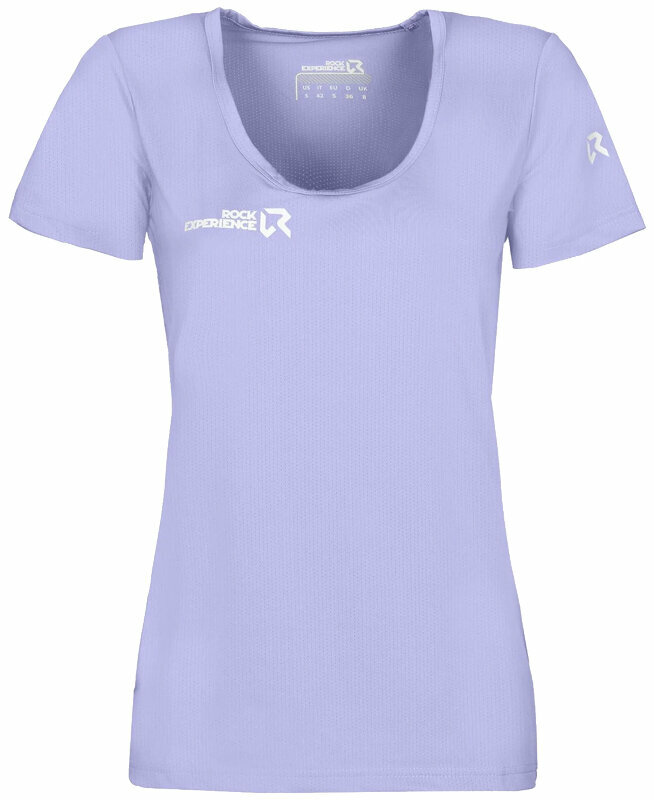 T-shirt de exterior Rock Experience Ambition SS Woman T-Shirt Baby Lavender L T-shirt de exterior