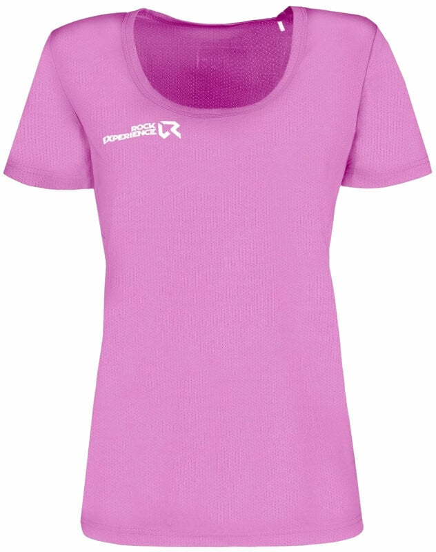 Outdoorové tričko Rock Experience Ambition SS Woman T-Shirt Super Pink S Outdoorové tričko