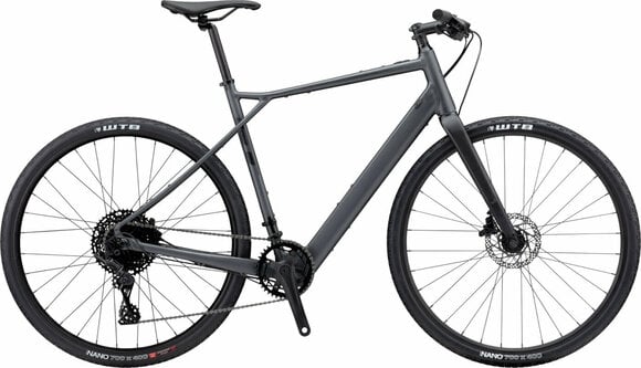 Bicicleta Gravel / Șosea electrica GT E-Grade Current microSHIFT Advent-X M6205 1x10 Gloss Gunmetal/Black Fade L - 1