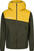 Outdoorjas Rock Experience Great Roof Hoodie Man Jacket Olive Night/Old Gold M Outdoorjas