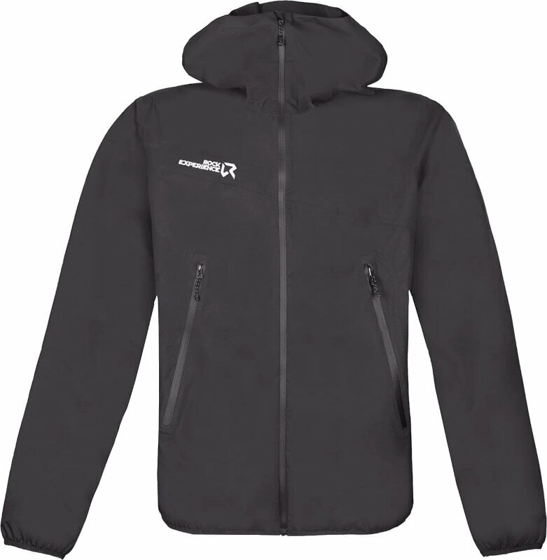 Giacca outdoor Rock Experience Great Roof Hoodie Man Jacket Caviar M Giacca outdoor