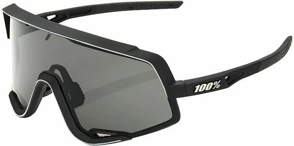 Cykelglasögon 100% Glendale Soft Tact Black/Smoke Lens Cykelglasögon - 1