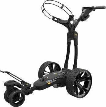 Wózek golfowy elektryczny PowaKaddy RX1 GPS Remote Black XL-Plus Lithium Battery Black Wózek golfowy elektryczny - 1