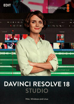Software de vídeo e gráfico Blackmagic Design DaVinci Resolve Studio - 1