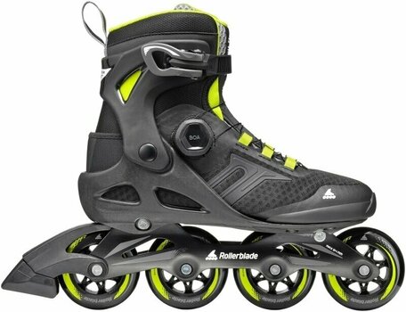 Inline Role Rollerblade Macroblade 84 BOA Black/Lime 43 Inline Role - 1
