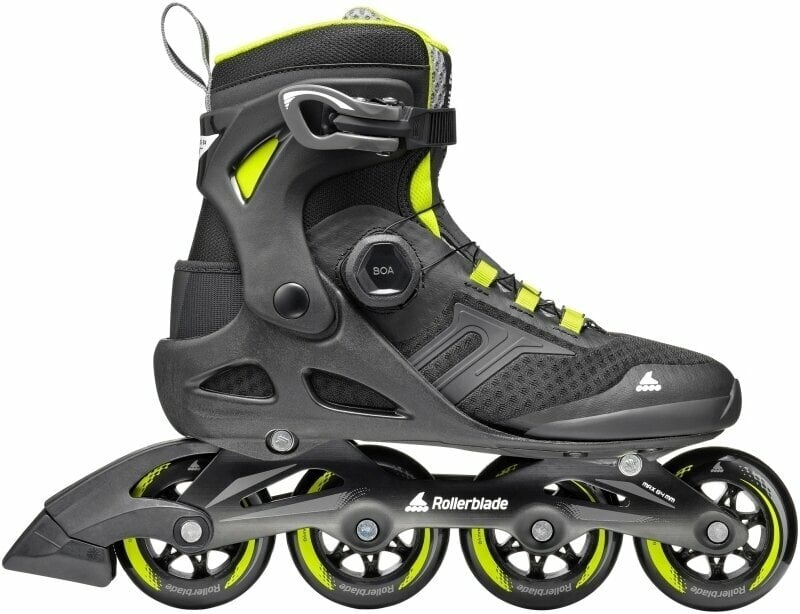 Inline Role Rollerblade Macroblade 84 BOA Black/Lime 44,5 Inline Role