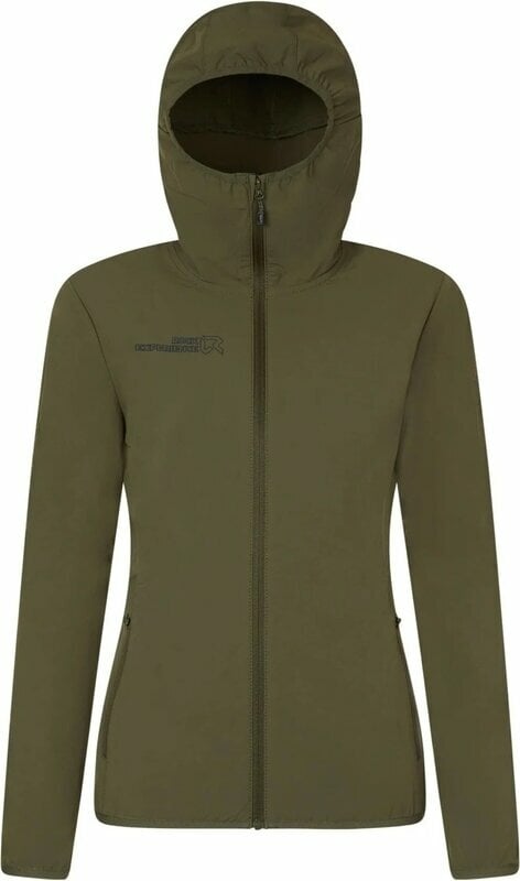 Chaqueta para exteriores Rock Experience Solstice 2.0 Hoodie Softshell Woman Jacket Olive Night M Chaqueta para exteriores